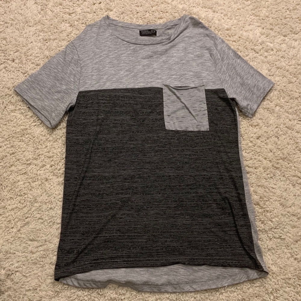 Chunky Knit T-Shirt with Pocket - Picture 2 of 2